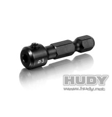 Adaptateur visseuse 3.0mm - HUDY - 111030