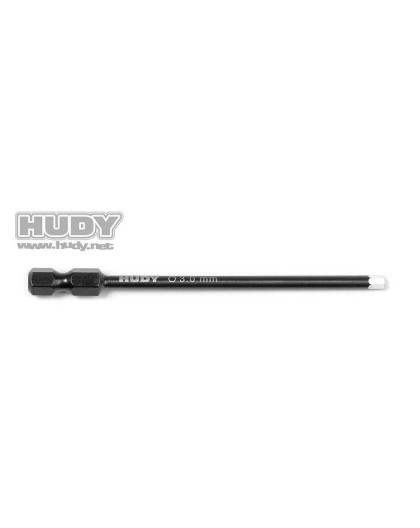 POWER TOOL TIP ALLEN 3.0 x 90 MM - 113071 - HUDY POWER TOOL TIP ALLEN 3.0 x 90 MM - 113071 - HUDY