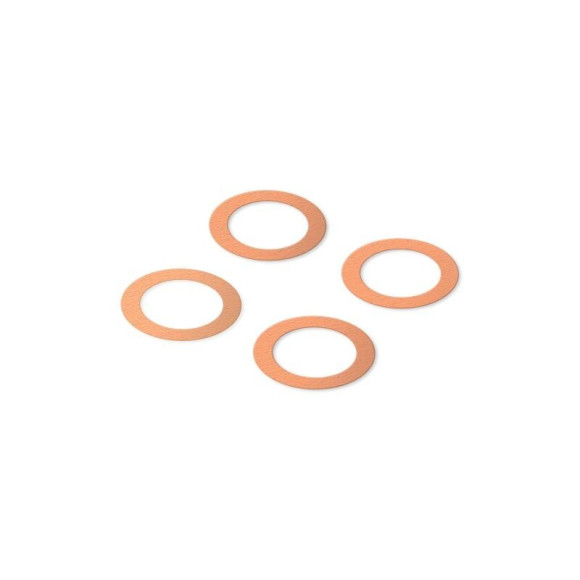 T300 ENGINE HEAD SHIM 13.8x20x0.1 (4) - FX - 635900
