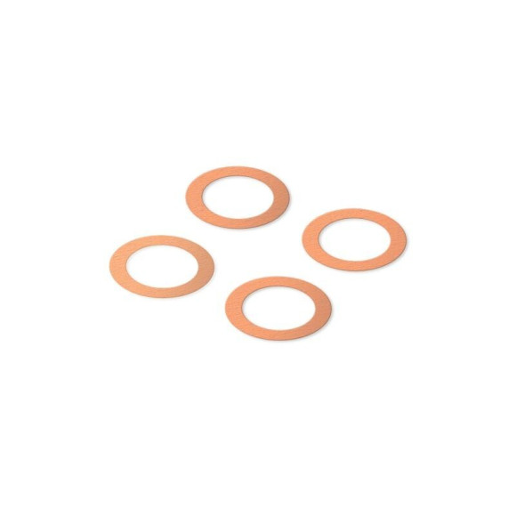 T300 ENGINE HEAD SHIM 13.8x20x0.2 (4) - FX - 635902