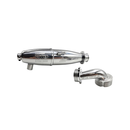 MUFFLER 2.1cc TOURING - EFRA 2696 + MANIFOLD - SHORT  - FX - 639550