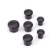 PLASTIC CAP FOR HANDLE ( SET - 3+2+1) BLACK - 195000 - HUDY