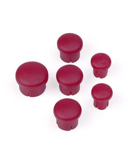 PLASTIC CAP FOR HANDLE ( SET - 3+2+1) PURPLE - 195040 - HUDY