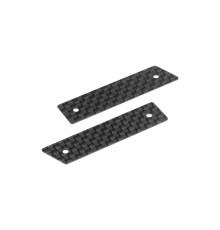 1/10 TOURING BODY ANTI-TUCK CARBON STIFFENER REAR (2) - HUDY - 209260