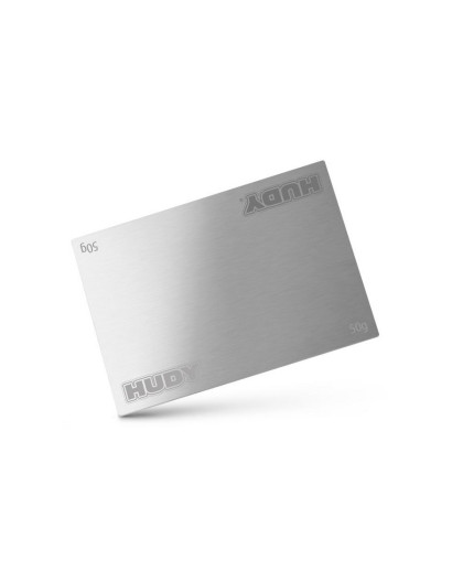 Lest de batterie acier 50g - HUDY - 293010