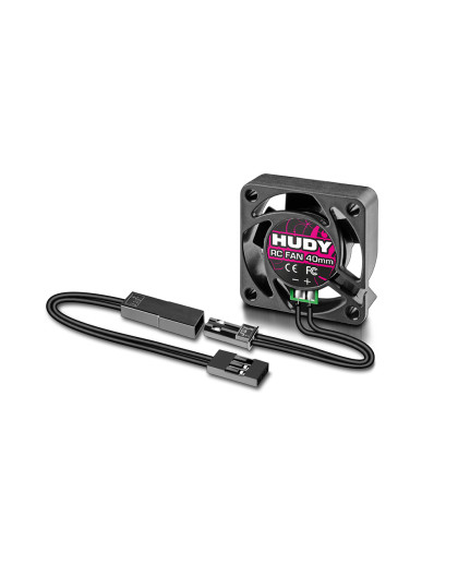 HUDY BRUSHLESS RC FAN 40MM - EXTERNAL SOLDERING TABS - HUDY - 293111 HUDY BRUSHLESS RC FAN 40MM - EXTERNAL SOLDERING TABS - HUDY - 293111