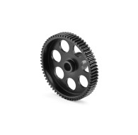 ALU ULTRA-LIGHT PINION GEAR - HARD COATED - 64T / 64 - HUDY - 294164
