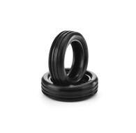 1/10 OFF-ROAD TIRE 2WD FRONT DIRT 302 - MEDIUM (2) - HUDY - 812302D-M