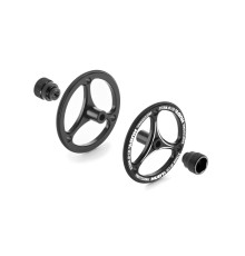 ALU SET-UP WHEEL FOR 1/12 & 1/10 PAN CAR (2) - HUDY - 109470