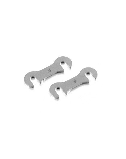 X4 Cales de centre de roulis avant (2) - XRAY - 302121 X4 Cales de centre de roulis avant (2) - XRAY - 302121