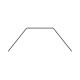 X4 ANTI-ROLL BAR - REAR 1.1 MM - XRAY - 303821