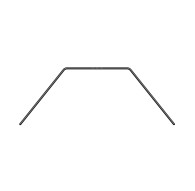 X4 ANTI-ROLL BAR - REAR 1.3 MM - XRAY - 303823