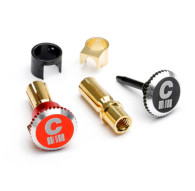LOCKDOWN HEATSINK BULLET PLUG GRIPS WITH 5MM BULLETS - CENTRO - C0344