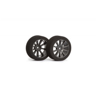 Matrix AIR 1/10 Front Tire 26mm Carbon Shore 37 - MATRIX - MX-10A37AC