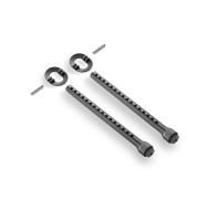 FRONT BODY MOUNT SET 6MM - HARD - XRAY - 301322-H