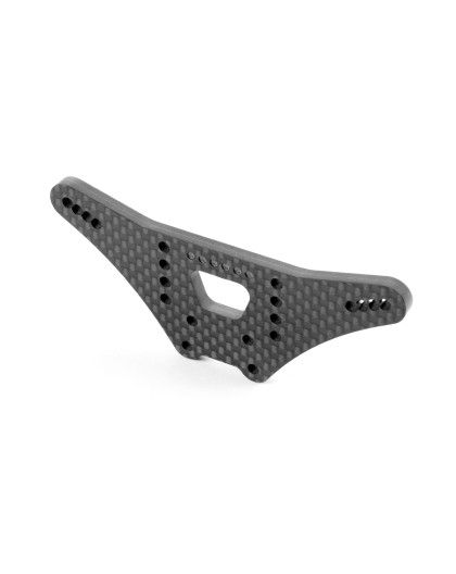 XB2 CARBON SHOCK TOWER - 6-DOTS - REAR - XRAY - 323094