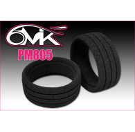 Close cells inserts 1/8 buggy black (2) - 6MIK - PM805