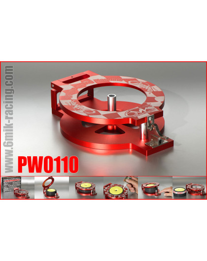 Machine de collage pneus V3 TT 1/8 - 6MIK - PW0110