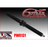 Steel screw axle for PW0130 (black) - OPTIMA - PW0131
