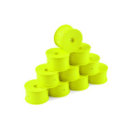 1/10 OFF-ROAD WHEEL - 2WD/4WD – REAR – YELLOW (10) - HUDY - 803241-Y