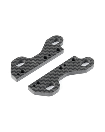 X4 UNIVERSAL CARBON UPPER CLAMP -1MM UNI BULK. (2) - XRAY - 301557