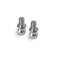 ANTI-ROLL BAR STEEL BALL END 3.8MM 2.5x4MM THREAD (2) - XRAY - 302434