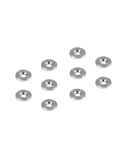 ALU SHIM 3x9x1.0MM - DEEPER COUNTERSUNK (10) - XRAY - 303118-C