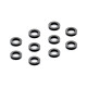 ALU SHIM 3x5x1.0MM - BLACK (10) - XRAY - 303141-K