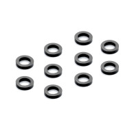 ALU SHIM 3x5x1.0MM - BLACK (10) - XRAY - 303141-K