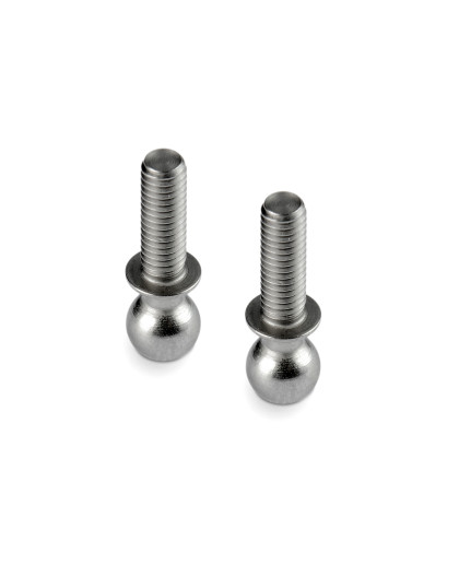 BALL END 4.9MM WITH 9MM THREAD (2) - XRAY - 372659
