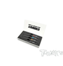 Power Tool Hex Tips set (1.5-2.0-2.5-3mm) - T-WORKS - TT-079-V2