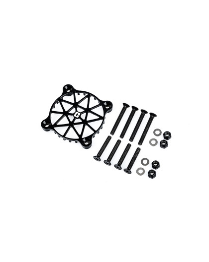 Aluminium safety mesh V2 for 40mm fan - black - NOSRAM - 901983
