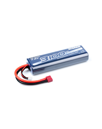 Accu Lipo 3100mah 2S 50C Hardcase - T-Plug - NOSRAM - 999301U