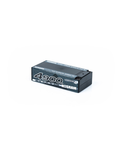 Lipo 4900mah 2S HV Shorty Graphene 135C/65C - NOSRAM - 999651