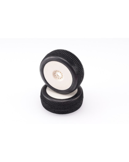 Pair of tyres ALASKA Medium Mounted - HOT RACE