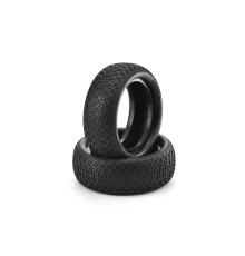 Pneus TT 1/10 avant 2WD - 303 - Soft (2) - HUDY - 812303D-S