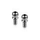 Rotule titane fileté D4.9mm L6mm - 2mm Hex (2) - HUDY - 990006