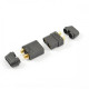 XT-90 BLACK CONNECTOR (MALE/FEMALE) - CENTRO - C0355
