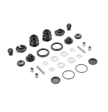 XLP2 ALU SHOCK ABSORBER-SET - BLACK (2) - XRAY - 308311