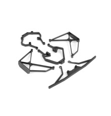 SCX Renforts pare-choc AV/AR + bavettes - XRAY - 321202