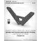 XT2 Support d'amortisseurs arrière carbone - XRAY - 323092