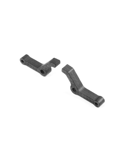 CARBON FRONT DOWNSTOP BACKSTOP (2) - XRAY - 342413