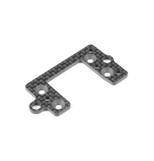 XB8E CARBON CENTER DIFF PLATE CABLE HOLDER - XRAY - 354048