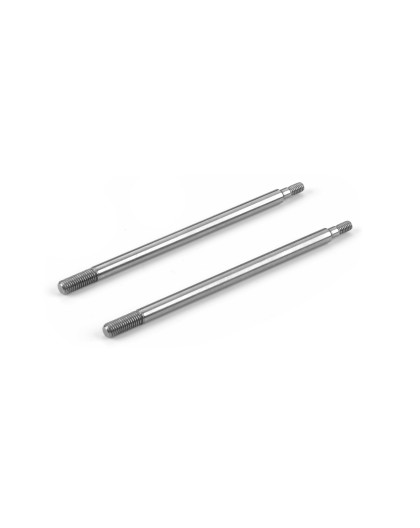 REAR SHOCK SHAFT 66.5MM (2) - XRAY - 358266