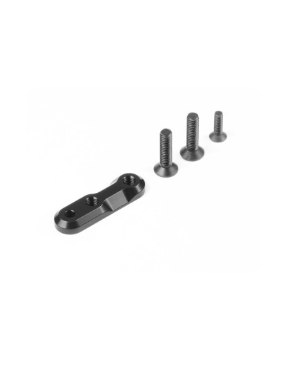 X1 ALU BODY POST PLATE - BLACK - XRAY - 371290-K