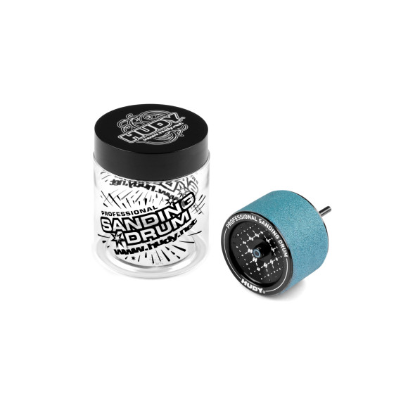 Hudy Alu Sanding Drum With P120 Grain - Medium - HUDY - 102580