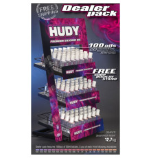 Présentoir huiles silicones + 100 flacons - HUDY - 106699-S