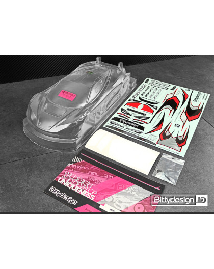 Seven20 1/10 GT 190mm body - BITTYDESIGN - BDGT-190S20