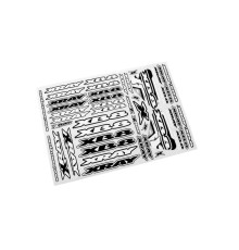 Autocollants XRAY XB8 Blanc - XRAY - 397359