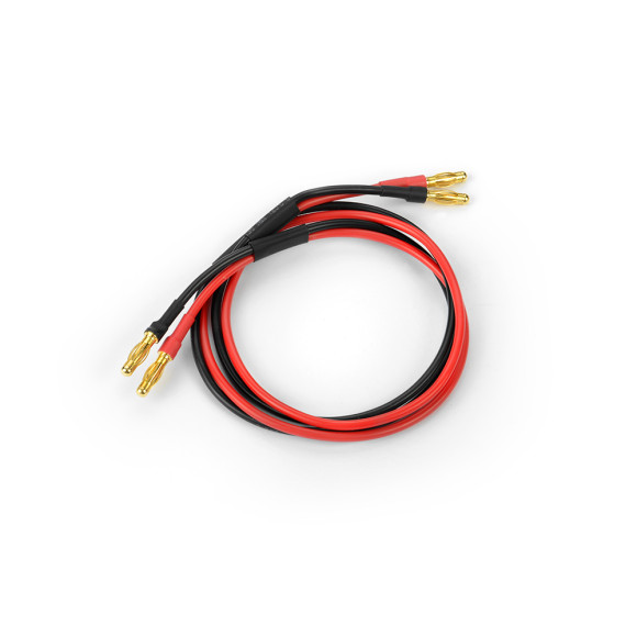 Cable 600mm With 4mm Banana Plugs - HUDY - 104090